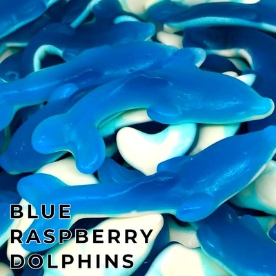 Blue Raspberry Dolphins