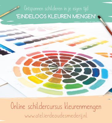 Online lessen &#39;Eindeloos kleuren mengen&#39;