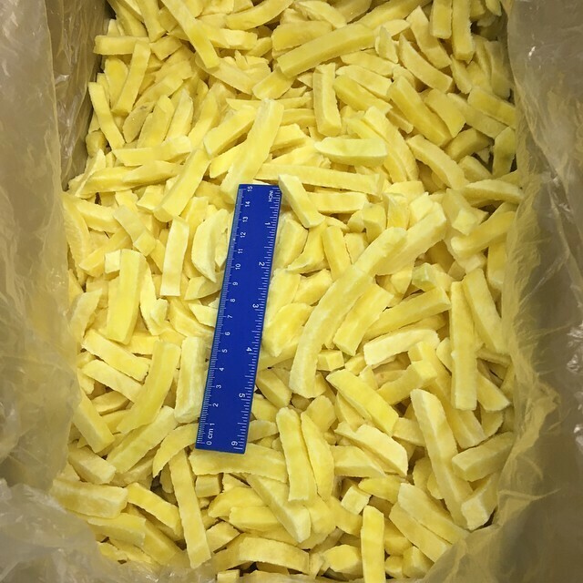 Картофель. Нарезка брусок (сечение 10х10мм)