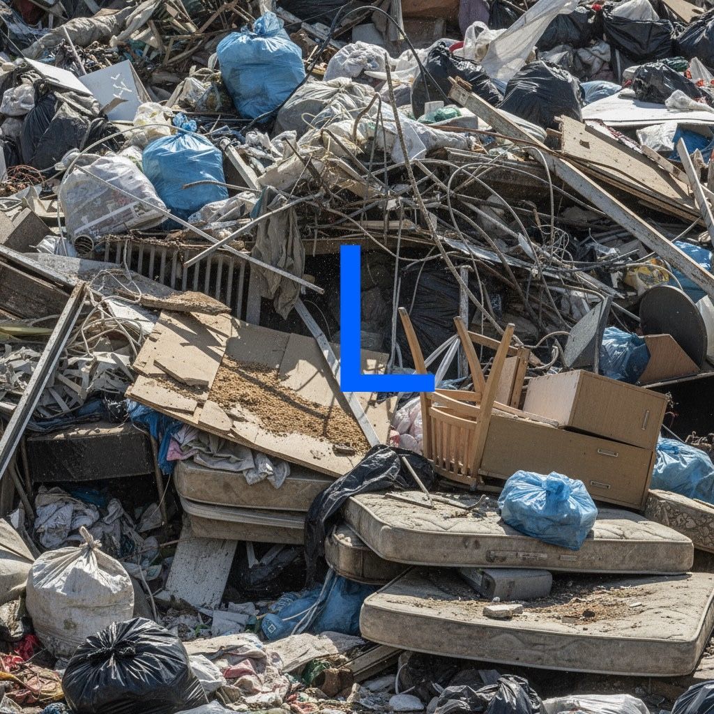 gemischter Abfall  L