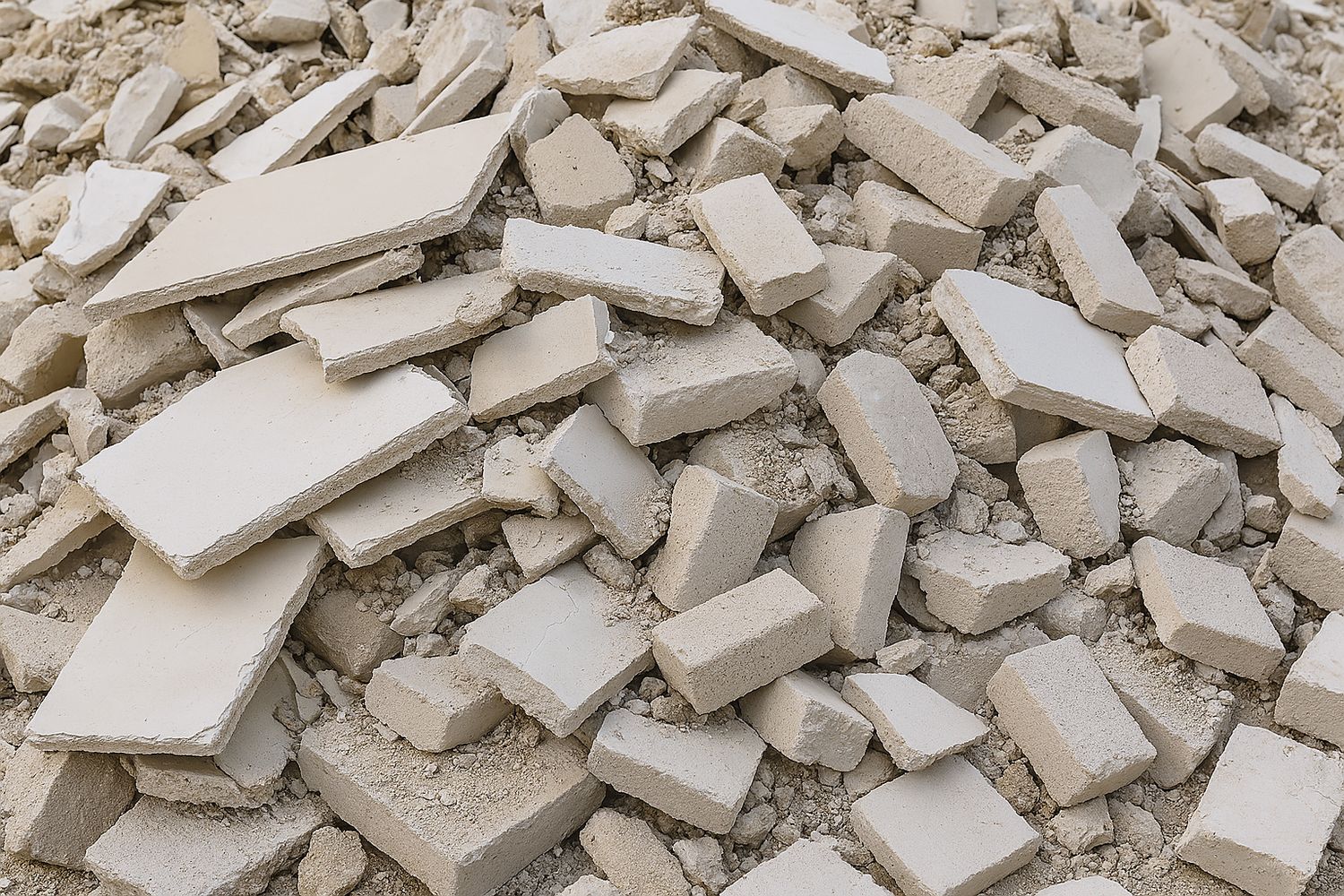 Gips und gipshaltige Leichtbaustoffe