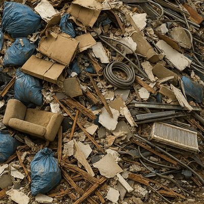 gemischter Abfall gemischter Abfall