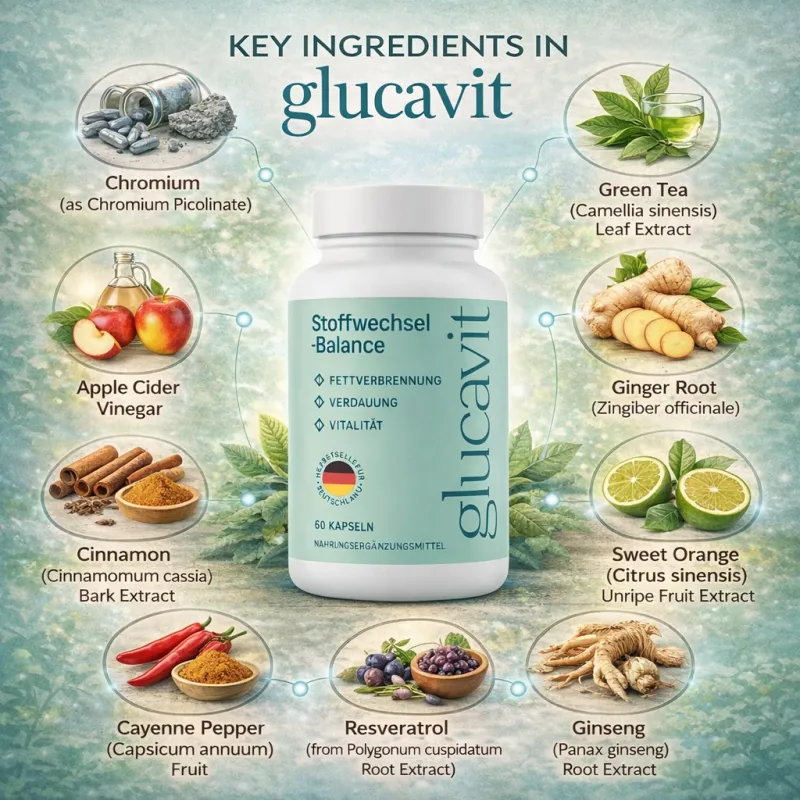 Glucavit – Supplement with Essential Vitamins & Minerals