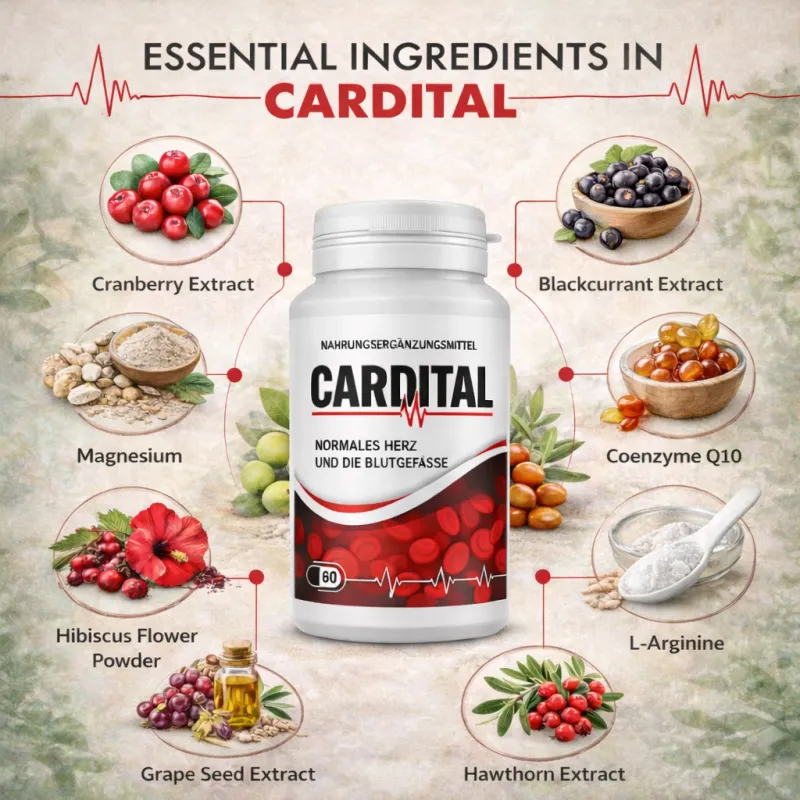 Cardital – Integratore alimentare per uno stile di vita equilibrato