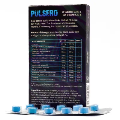 PULSERO – Food Supplement for Men