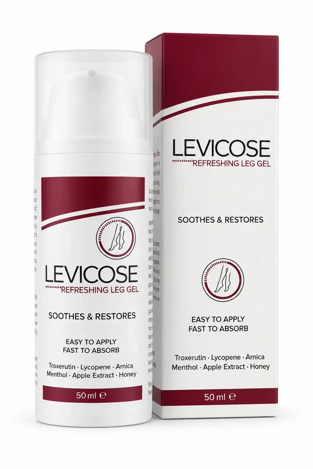 LEVICOSE Refreshing Leg Gel