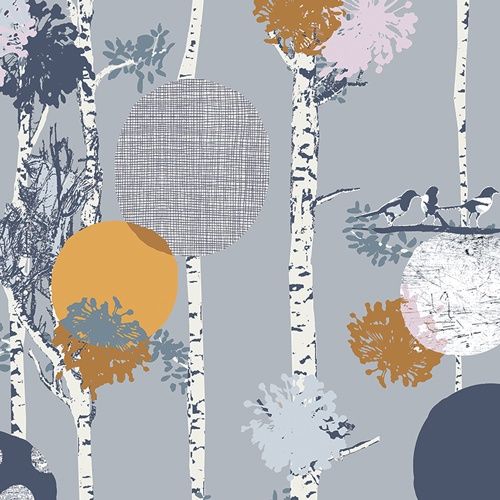 Stamped Grove Four Flannel