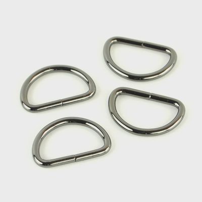 Four D-Rings 1IN Gunmetal