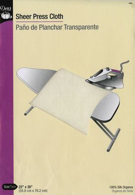 Silk Organza Press Cloth 22IN X 30IN