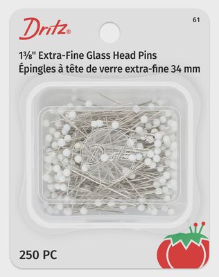 Extra Fine Glass head Pin Size 22