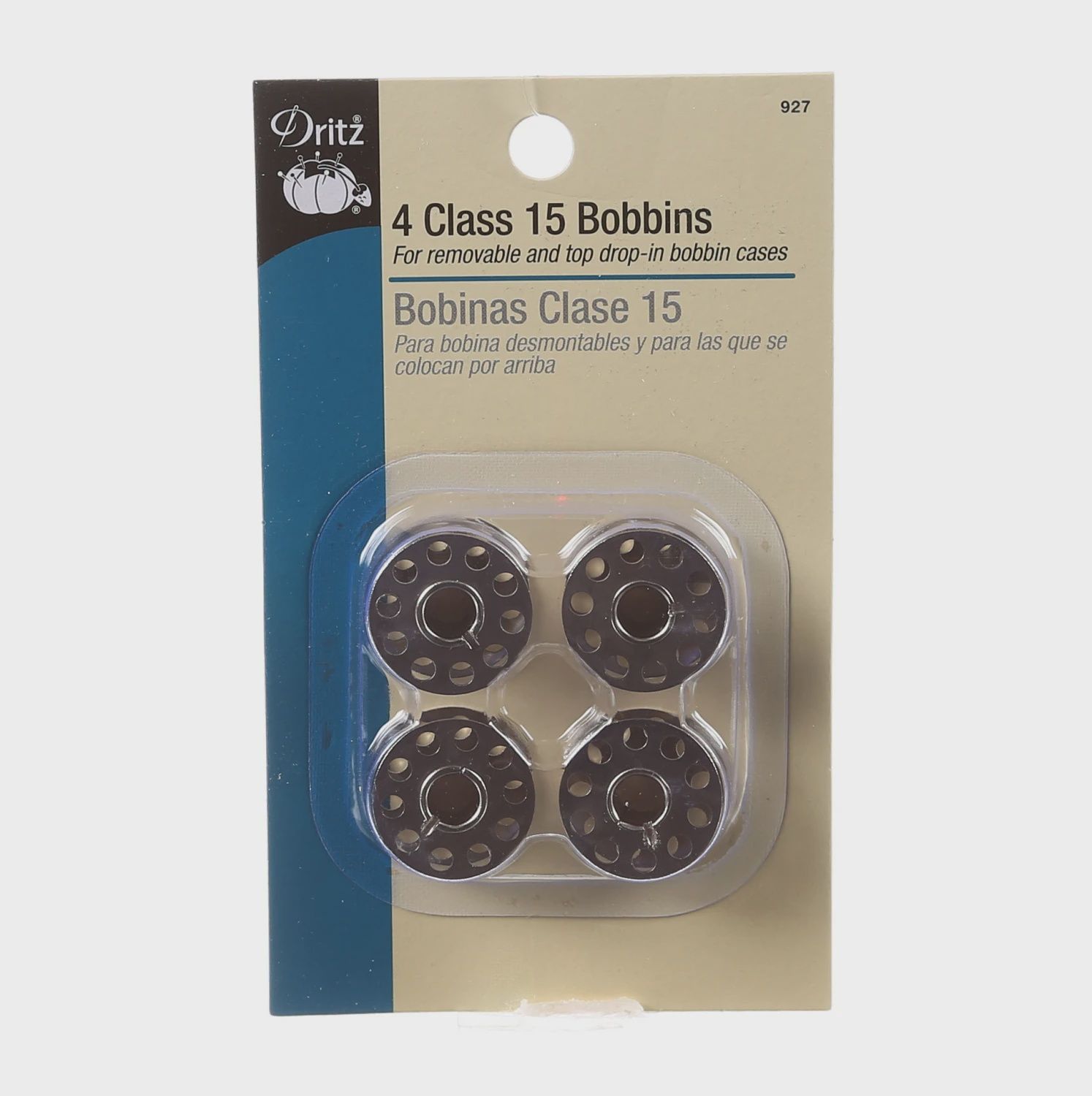 Bobbin Metal Class 15 4 Count