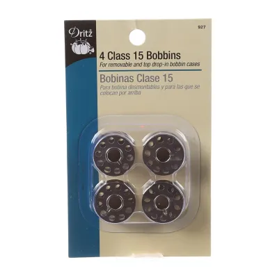 Bobbin Metal Class 15 4 Count