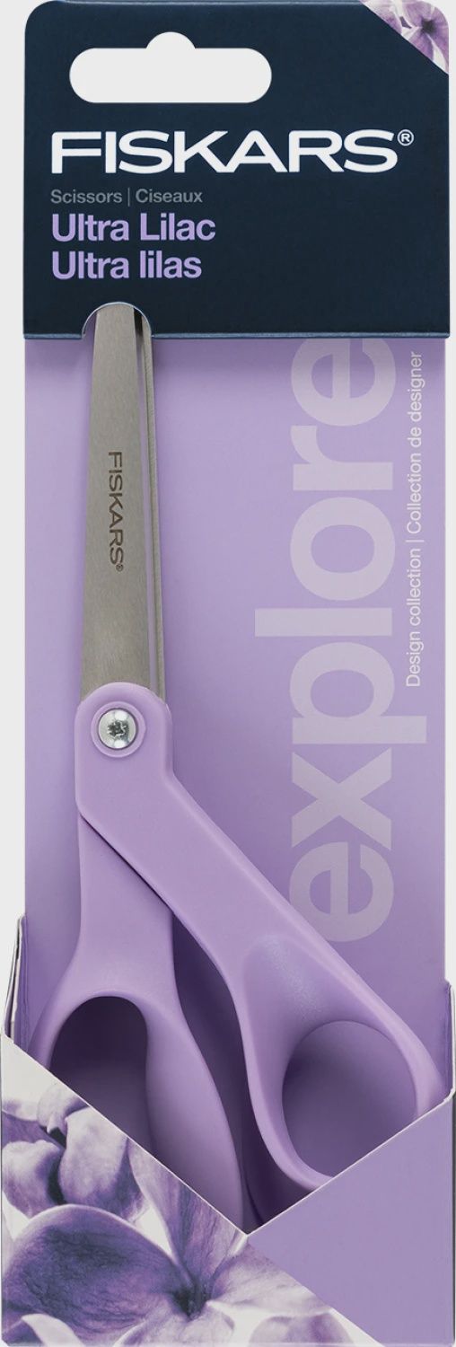DESIGNER SCISSORS 8IN ULTRA LILAC