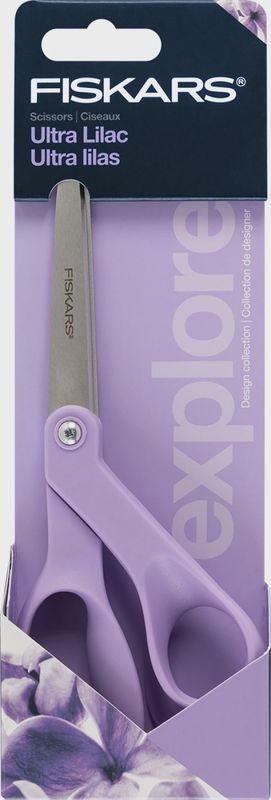 DESIGNER SCISSORS 8IN ULTRA LILAC