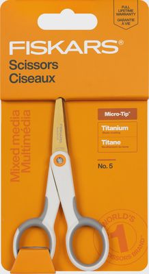 Fiskars Premier 5IN Softgrip Micro Tip