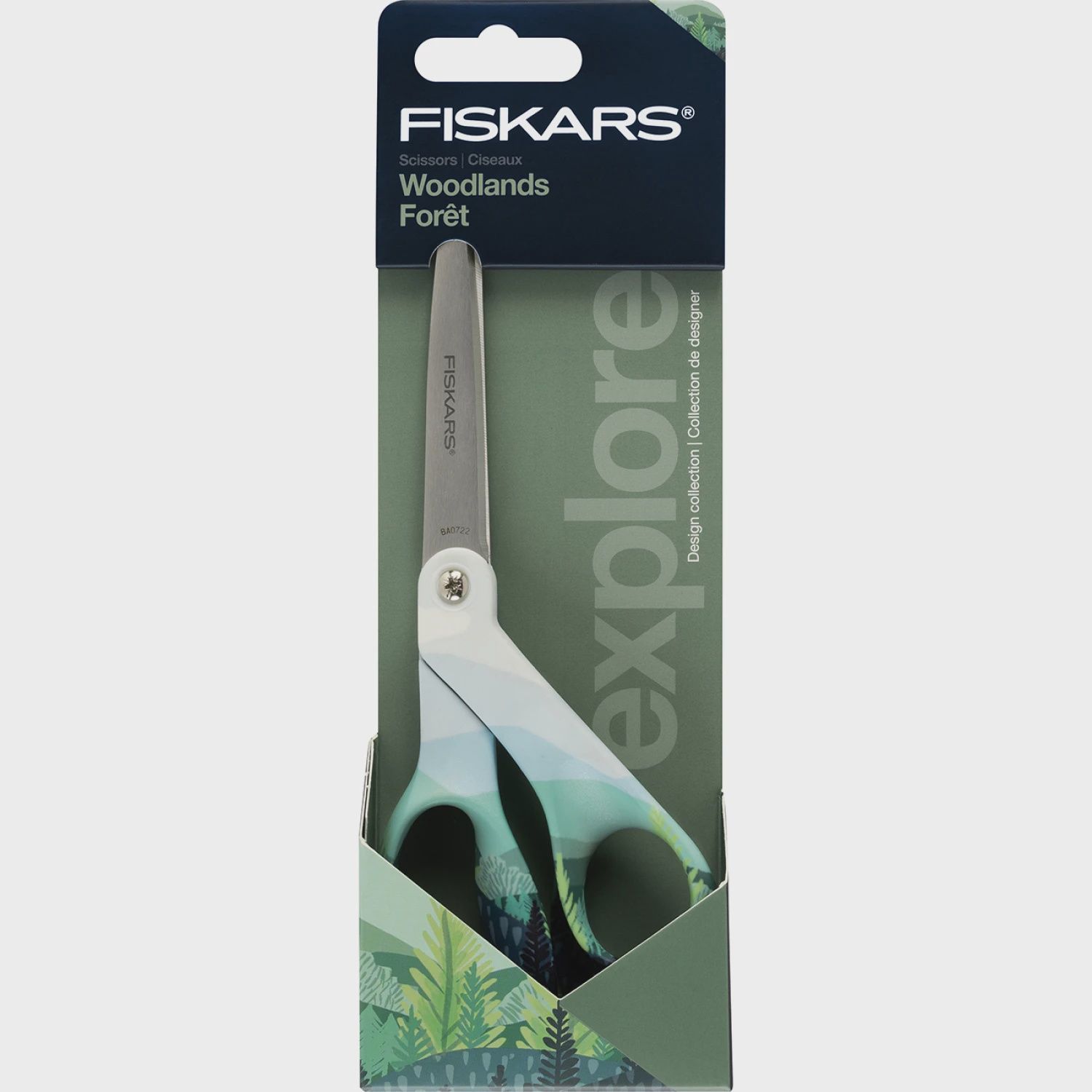 PATTERN SCISSORS 8IN WOODLANDS