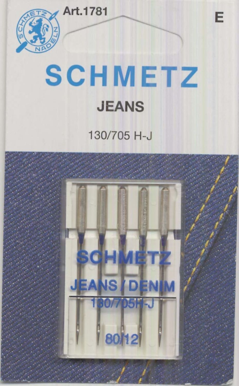 Schmetz Denim/Jeans 80/12
