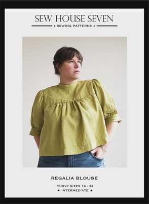 Regalia Blouse Curvy Pattern