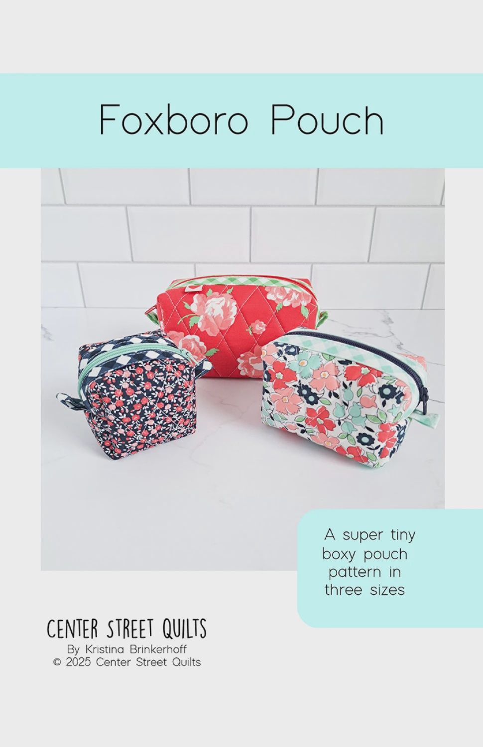 Foxboro Pouch Pattern