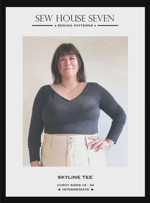 Skyline Tee Curvy Fit Pattern