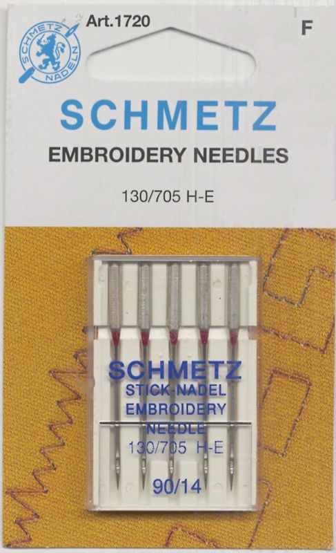 Schmetz Embroidery Machine 90/14