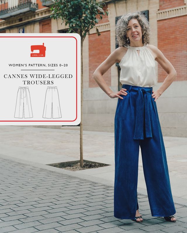 Cannes Wide Legged Trousers Pattern