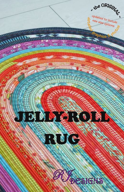 Jelly Roll Rug Pattern