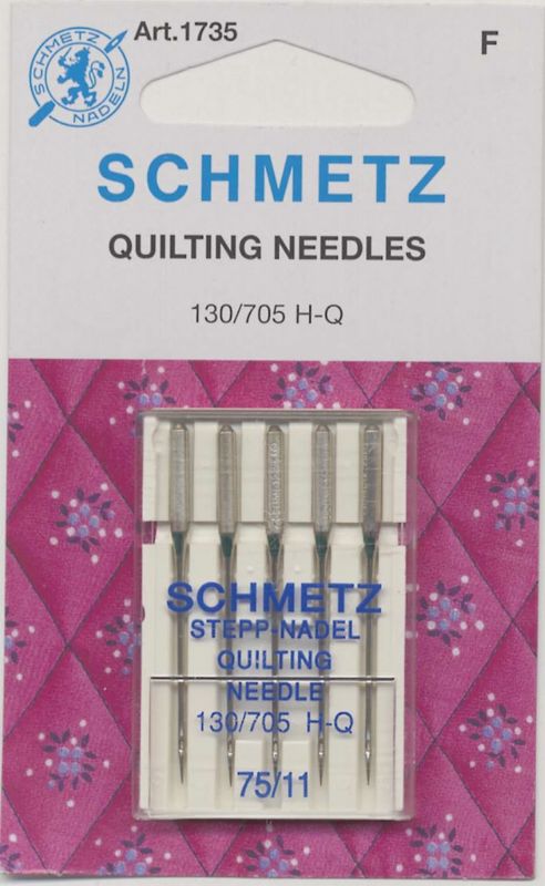 Schmetz Quilting Needle 11/75