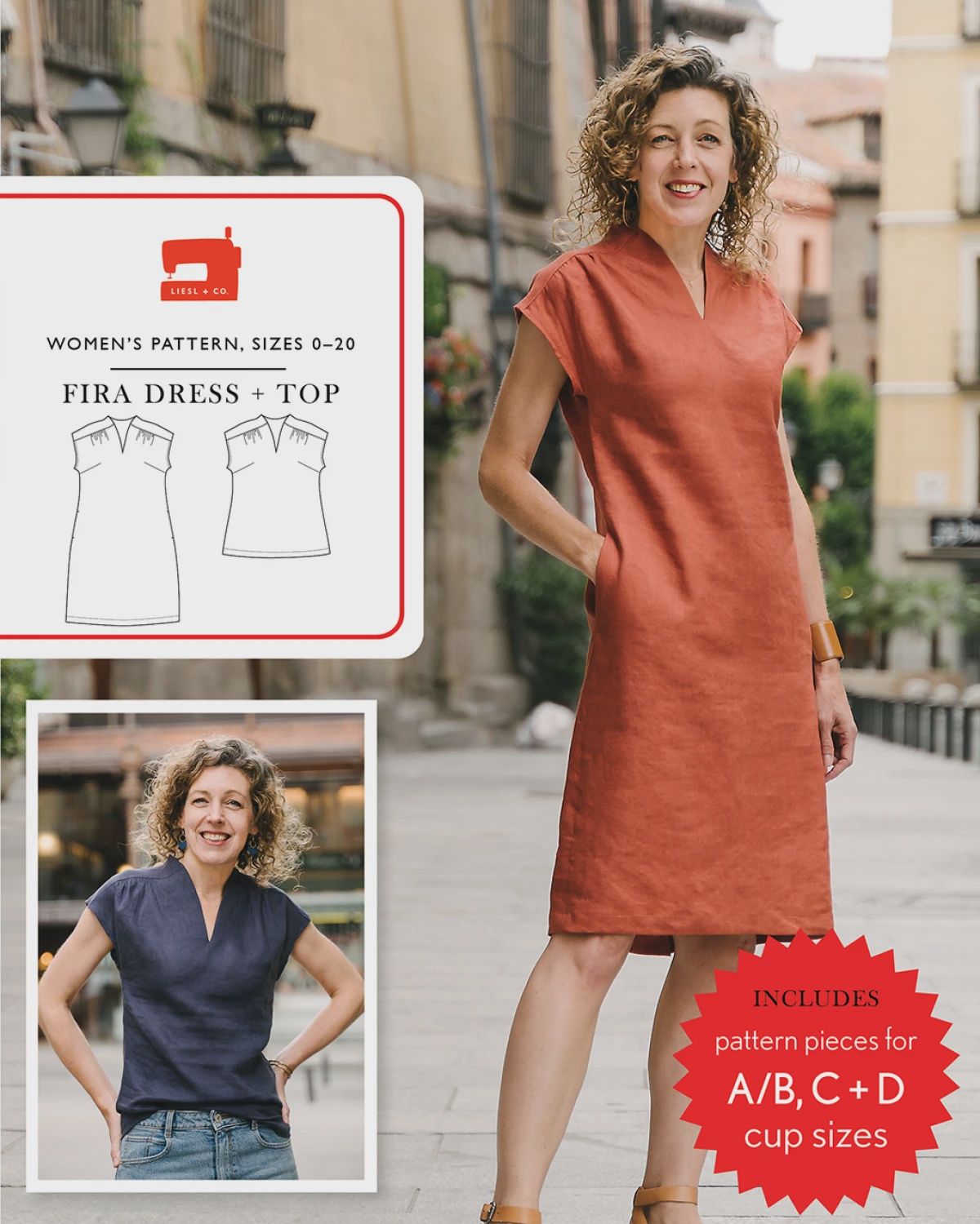 Fira Dress &amp; Top Pattern