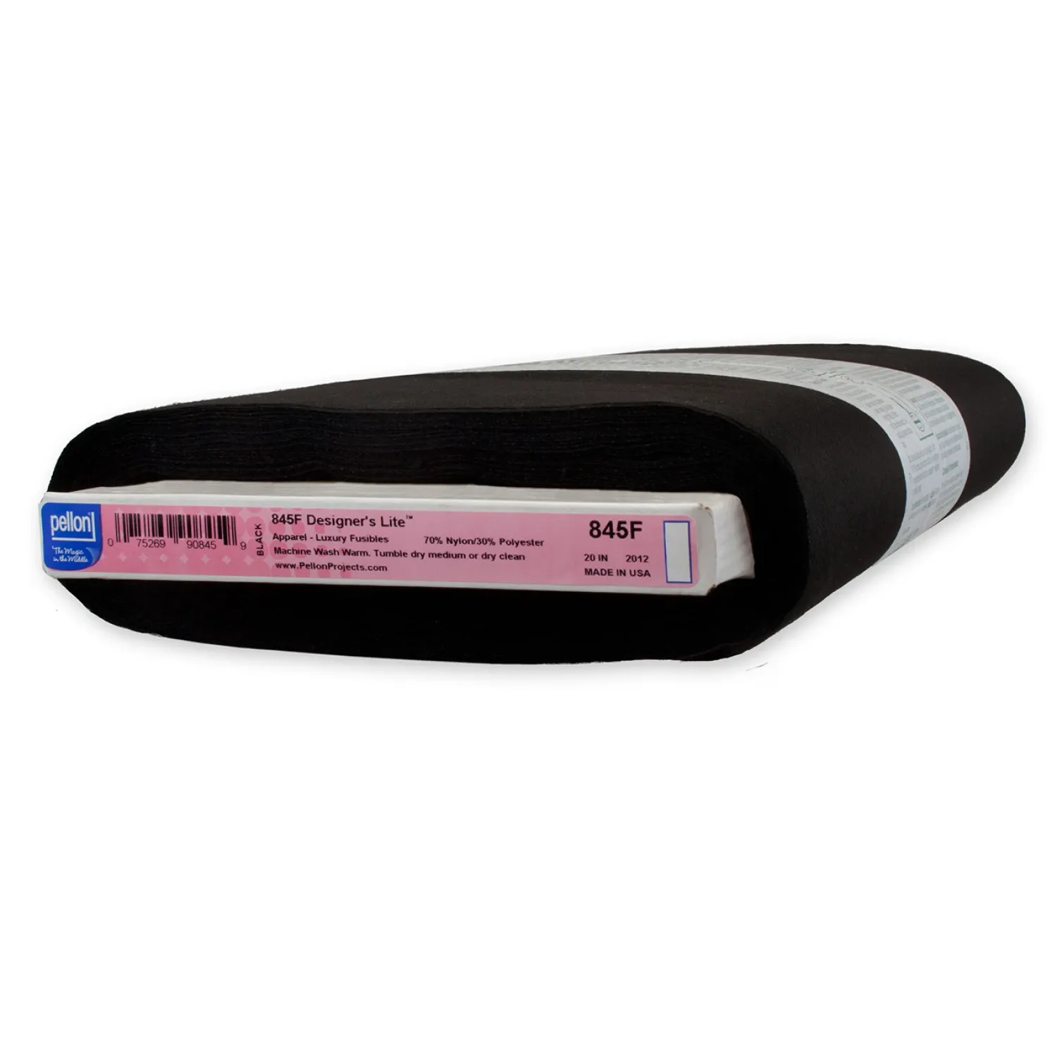 Designer Lite Fusible Midweight Black 845F