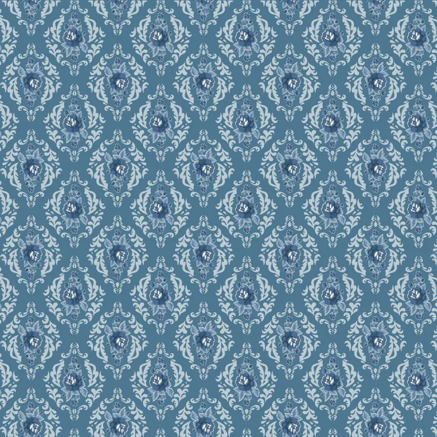 Rose Damask Dark