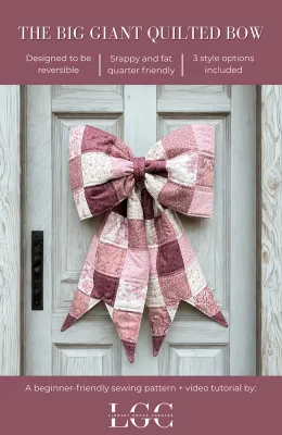 The Big Giant Quilted Bow