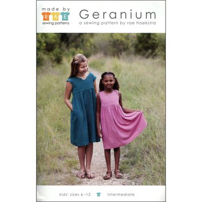 Geranium Dress (sizes 6-12)