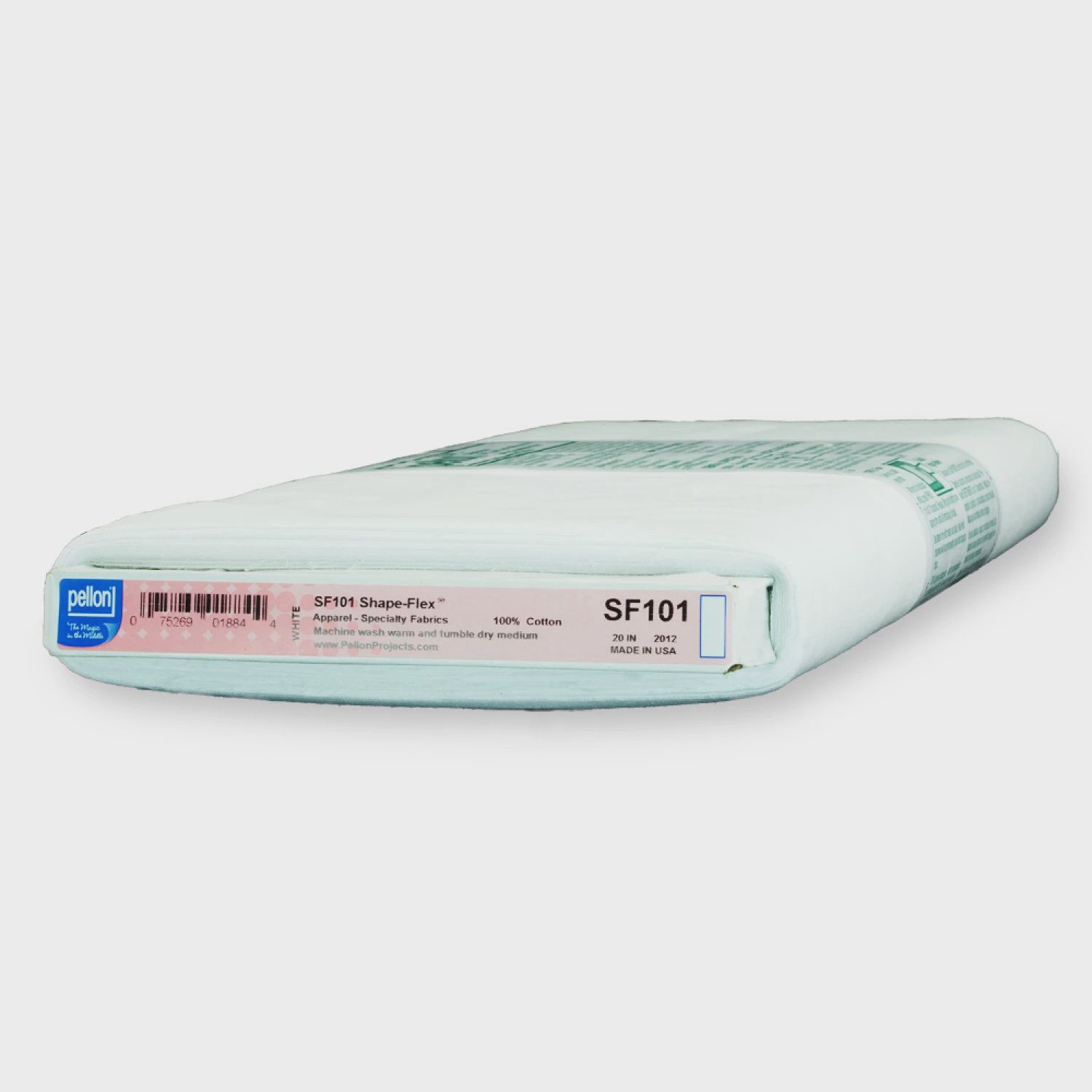 Shape Flex Woven Cotton White