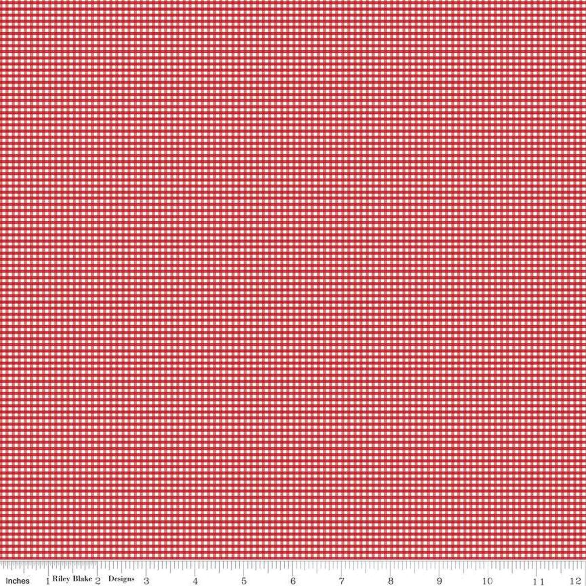 Micro Gingham Jazzberry