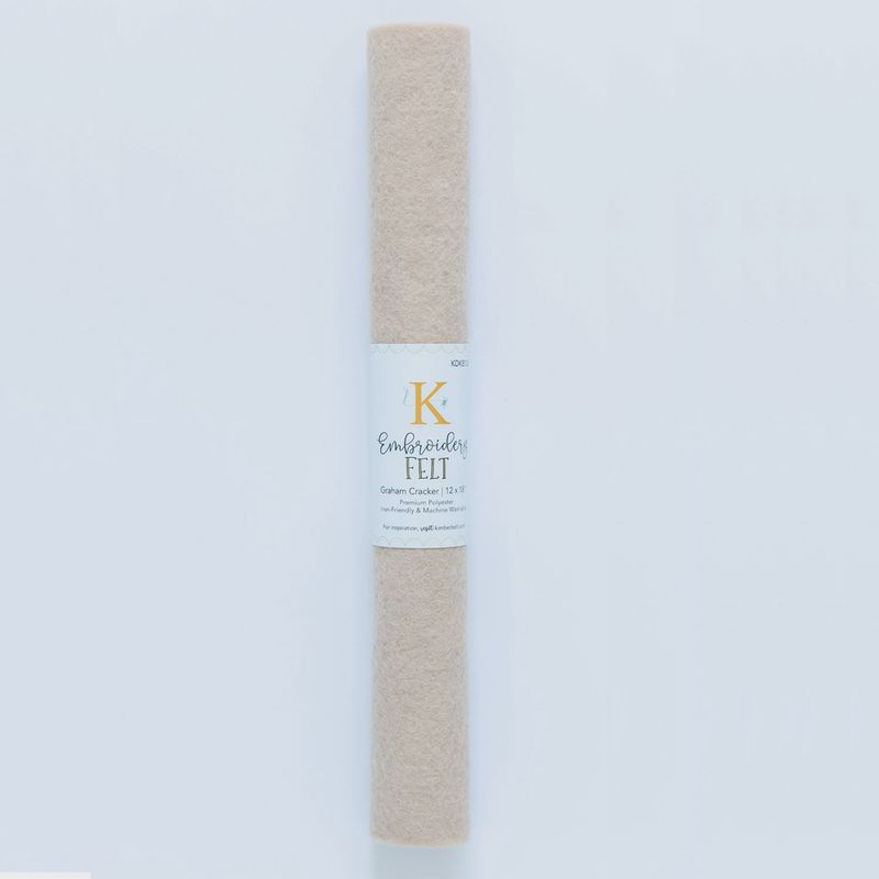 Embroidery Felt Graham Cracker