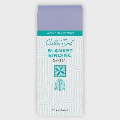 Satin Binding Lavender 2"