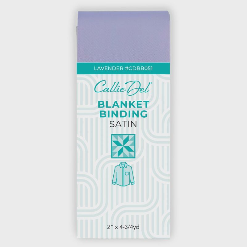 Satin Binding Lavender 2"