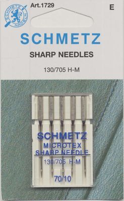 Schmetz Microtex 70/10