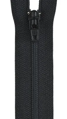 12” All Purpose Zipper Black