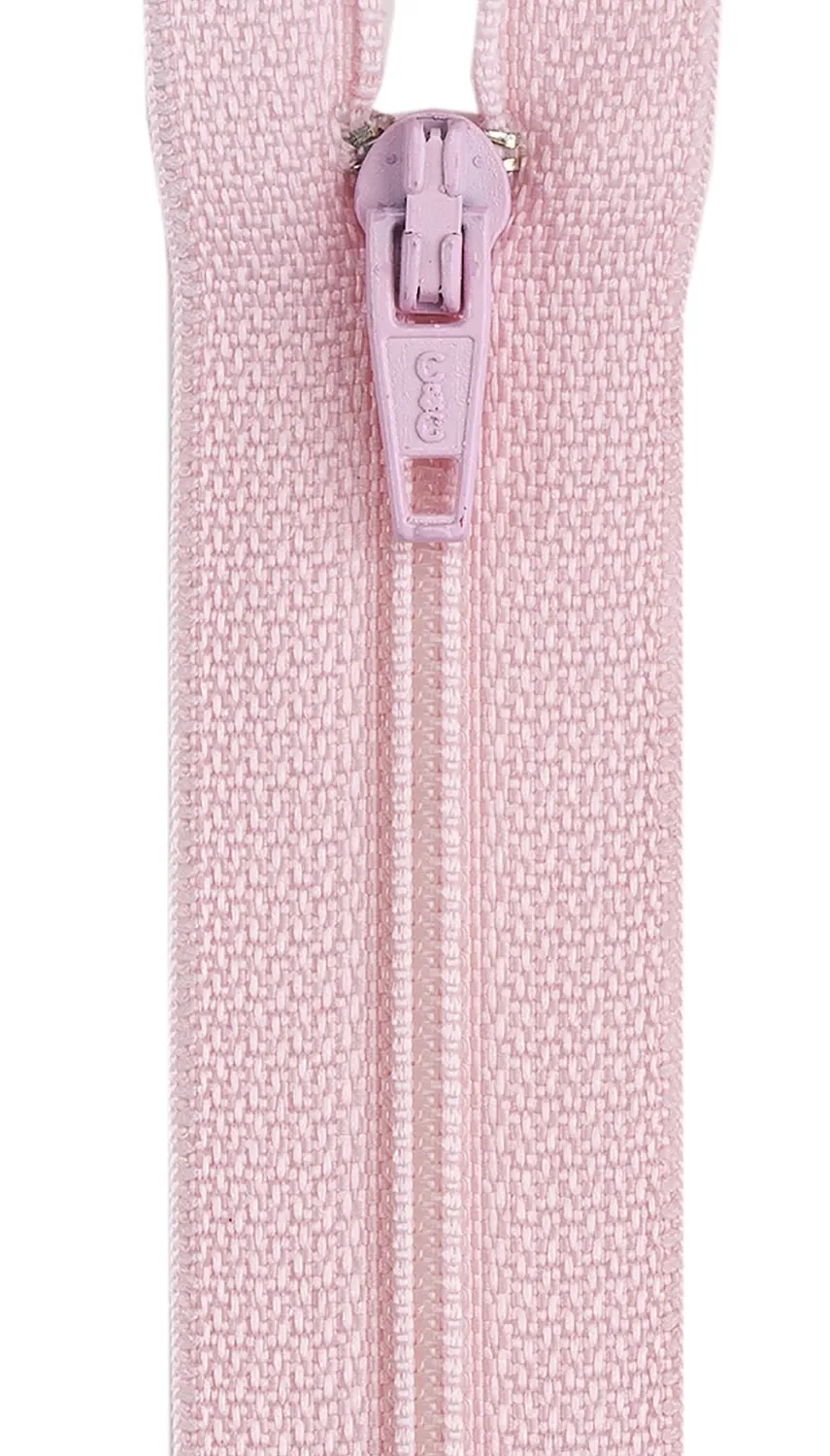 12” All Purpose Zipper Light Pink