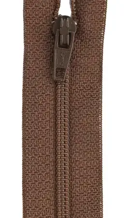 7” All Purpose Zipper London Tan