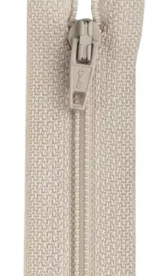 18” All Purpose Zipper Ecru