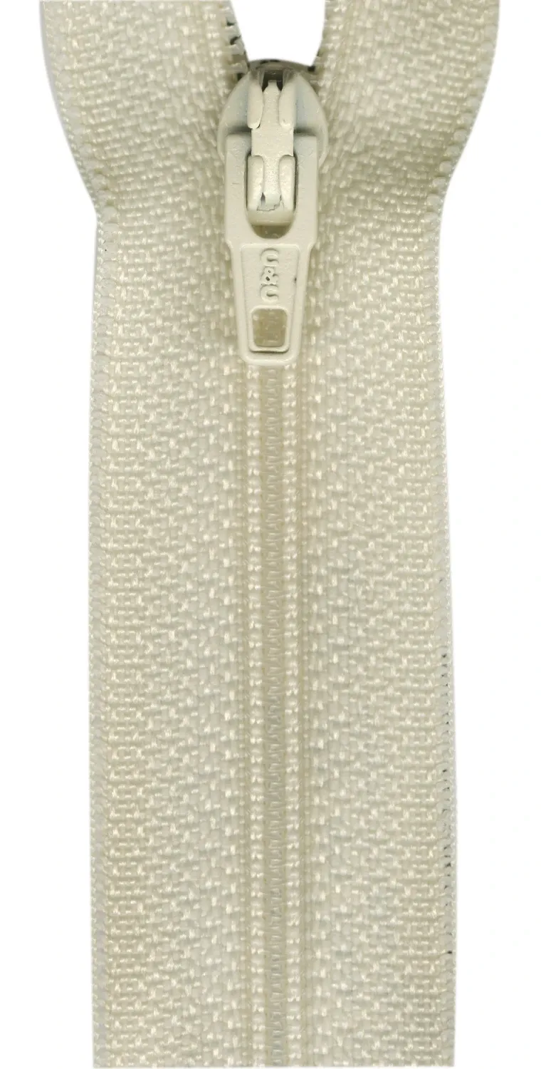 18” All Purpose Zipper Natural