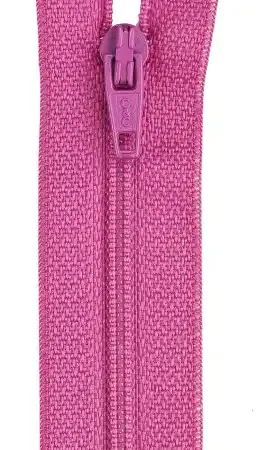 22” All Purpose Zipper Dark Rose
