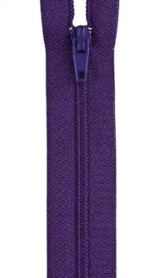 7” All Purpose Zipper Light Purple