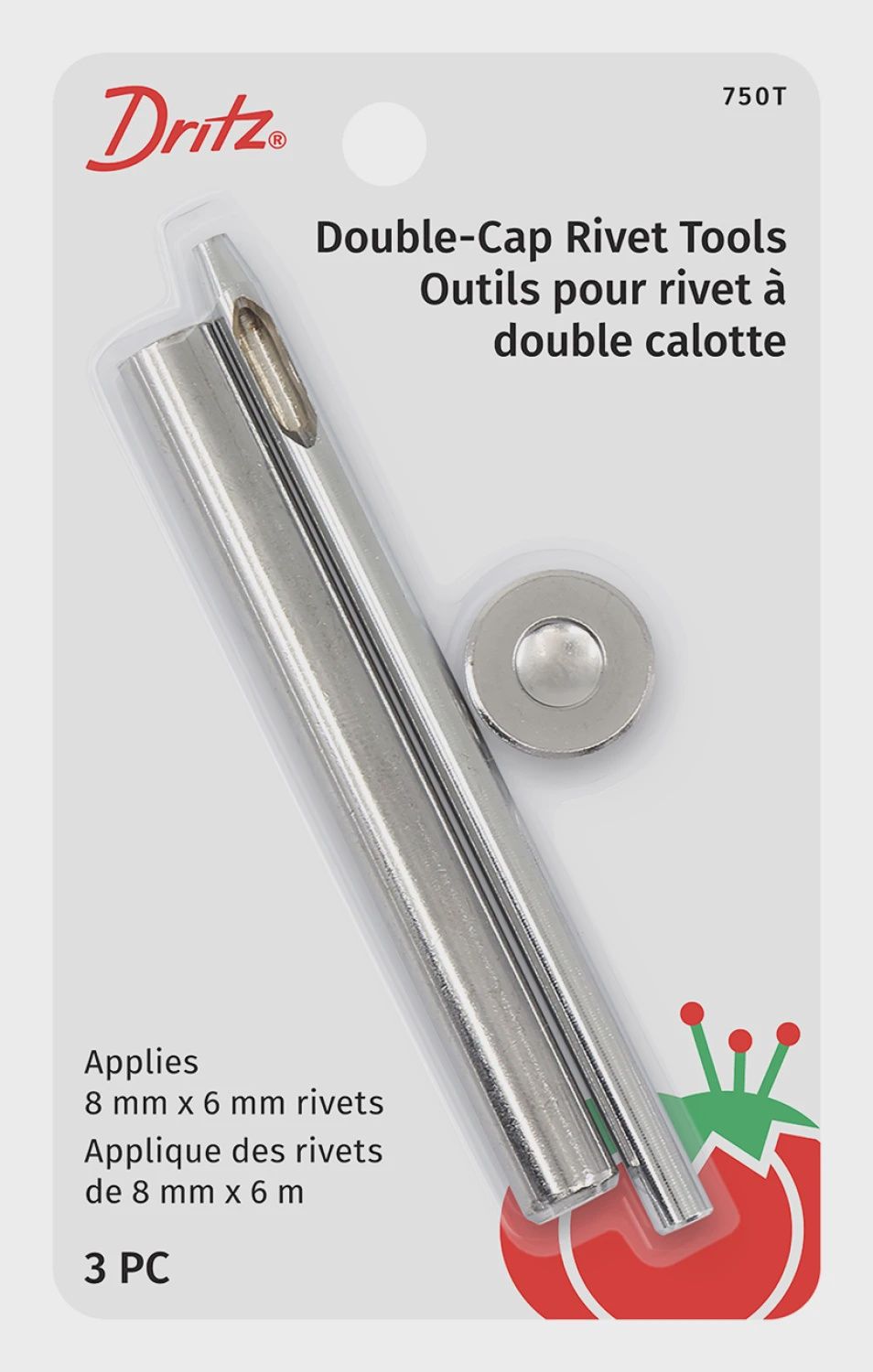 Double-Cap Rivet Tool