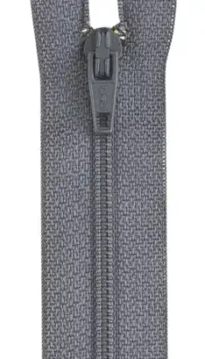 9” All Purpose Zipper Slate