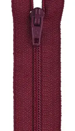 7” All Purpose Zipper Barberry Red