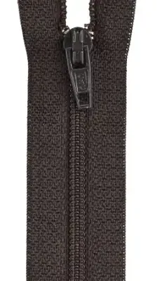 14” All Purpose Zipper Cloister Brown